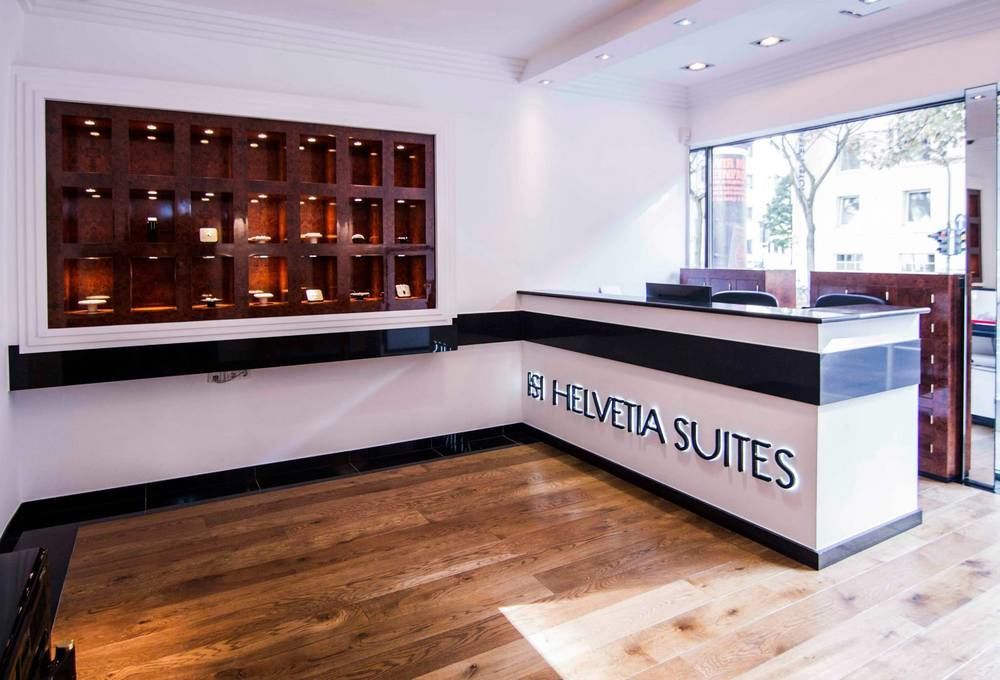 Helvetia Suites Düsseldorf Exterior foto