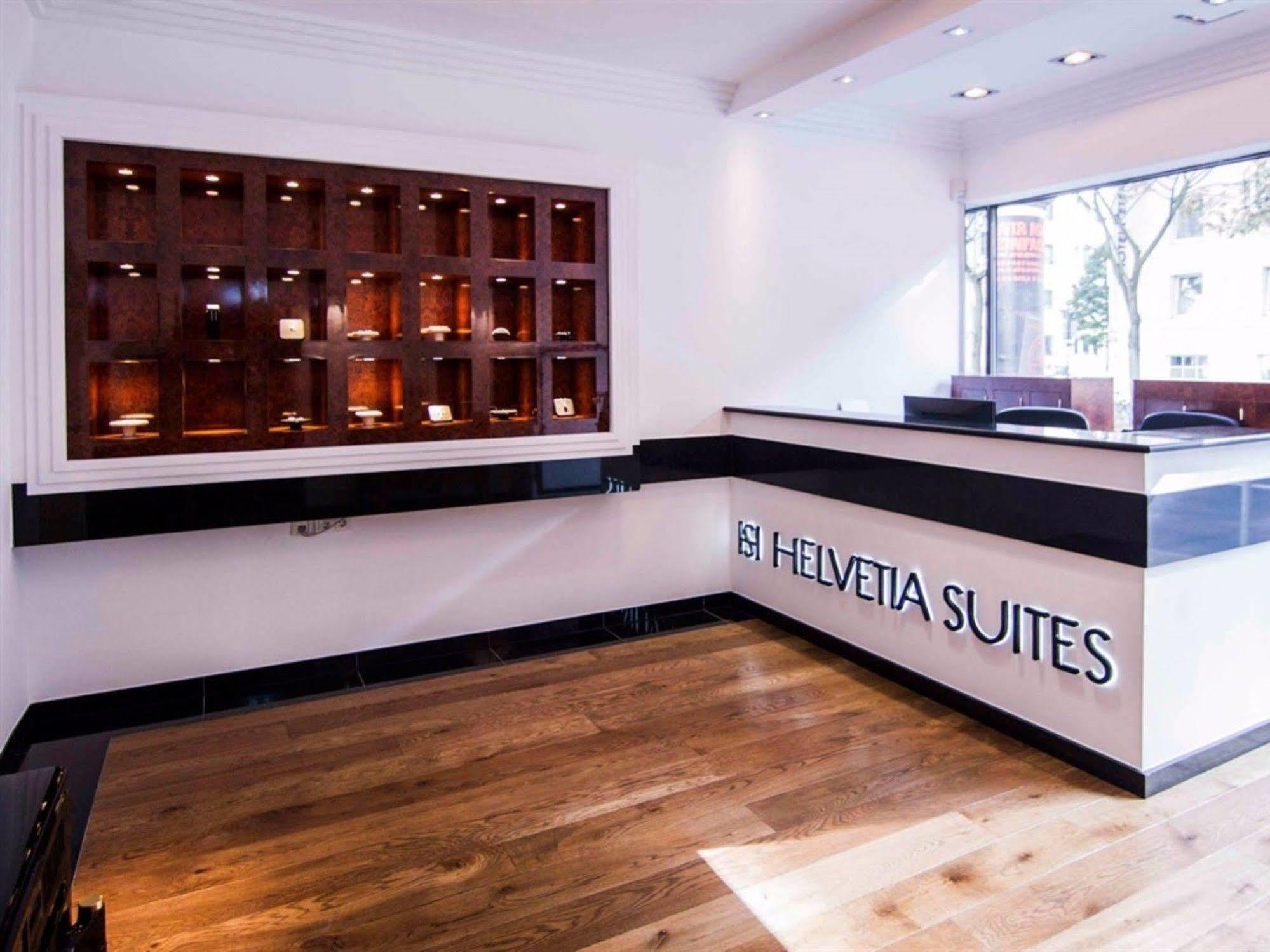 Helvetia Suites Düsseldorf Exterior foto